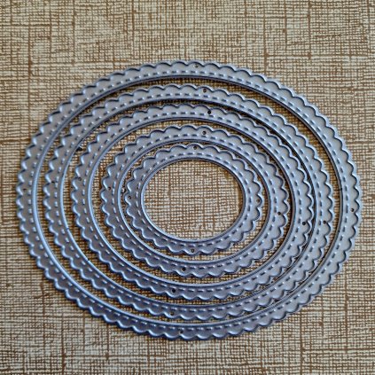 BigShot kovová šablona (5 ks) - š. 6/21