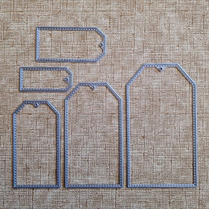 BigShot kovová šablona (5 ks) - š. 6/18