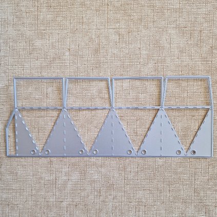 BigShot kovová šablona (1 ks) - š. 8/35