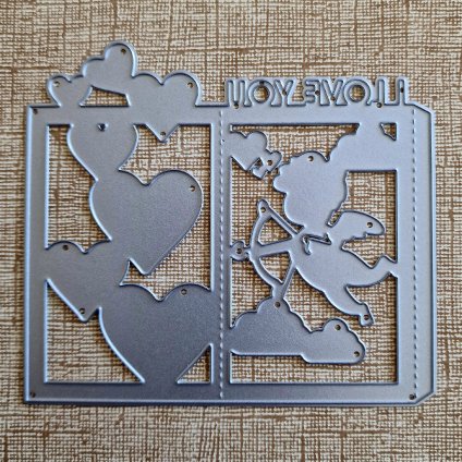 BigShot kovová šablona (1 ks) - š. 8/33