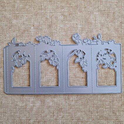 BigShot kovová šablona (1 ks) - š. 8/29