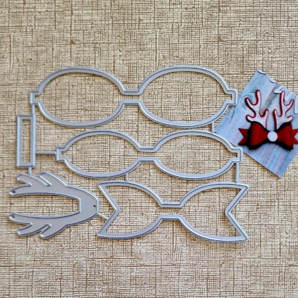 BigShot kovová šablona (1 ks) - š. 8/17