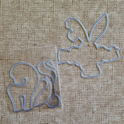 BigShot kovová šablona (2 ks) - š. 3/30