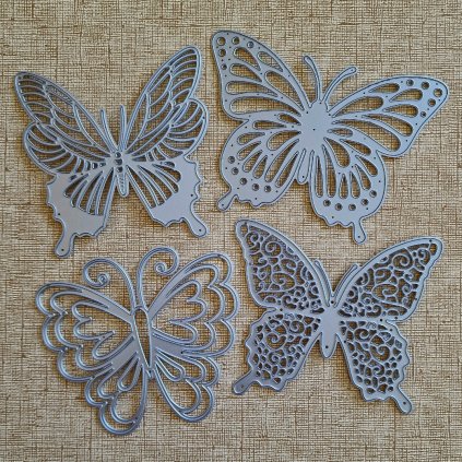 BigShot kovová šablona (4 ks) - š. 3/10