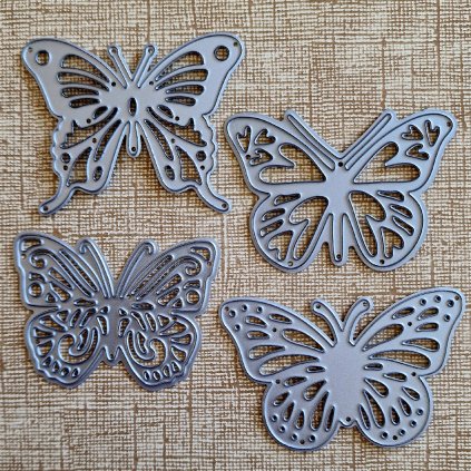 BigShot kovová šablona (4 ks) - š. 3/5