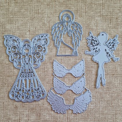 BigShot kovová šablona (6 ks) - š. 4/34