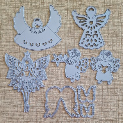 BigShot kovová šablona (8 ks) - š. 4/33