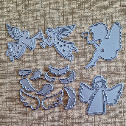 BigShot kovová šablona (5 ks) - š. 4/29