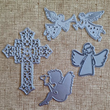 BigShot kovová šablona (5 ks) - š. 4/27