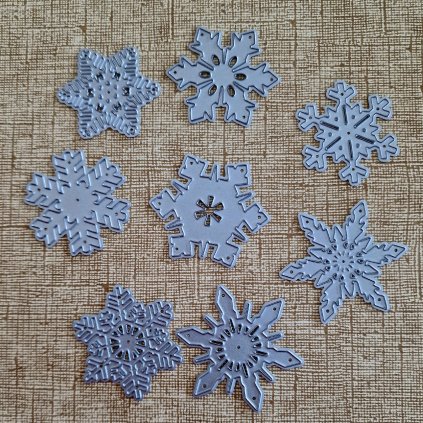 BigShot kovová šablona (8ks) - š. 4/4