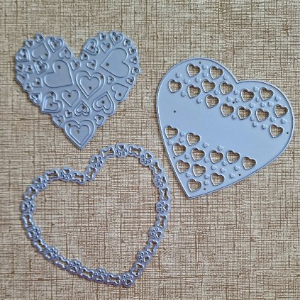 BigShot kovová šablona (3 ks) - š. 5/38