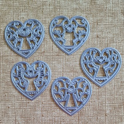 BigShot kovová šablona (5 ks) - š. 5/34