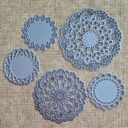 BigShot kovová šablona (5 ks) - š. 5/33