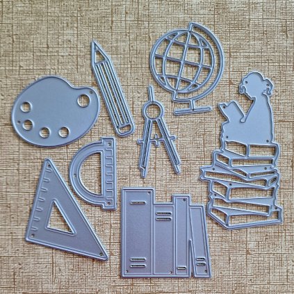 BigShot kovová šablona (8 ks) - š. 5/31