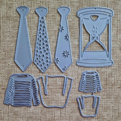 BigShot kovová šablona (8 ks) - š. 5/27