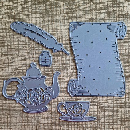 BigShot kovová šablona (5 ks) - š. 5/24