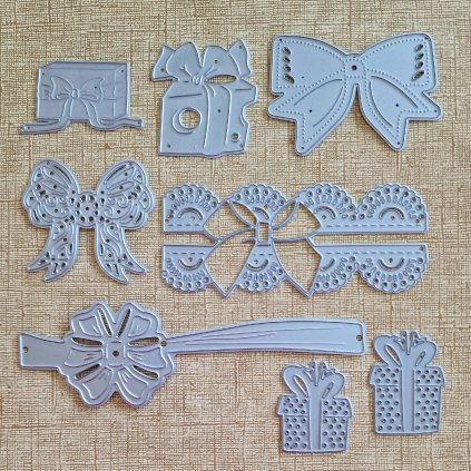 BigShot kovová šablona (8 ks) - š. 5/23