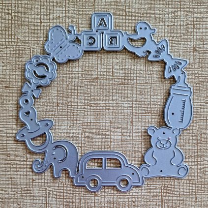 BigShot kovová šablona (1 ks) - š. 5/20