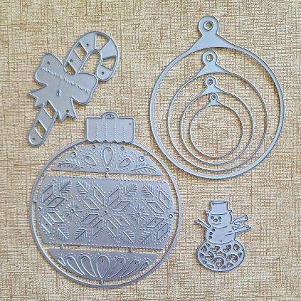 BigShot kovová šablona (7 ks) - š. 1/23