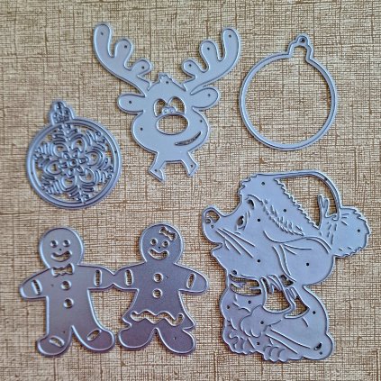 BigShot kovová šablona (5 ks) - š. 1/27