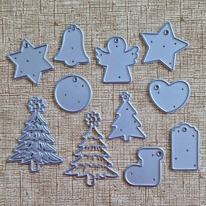 BigShot kovová šablona (11 ks) - š. 1/12