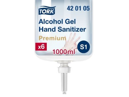 TORK gelový dezinfekční prostředek na ruce s alkoholem S1, 1 000 ml