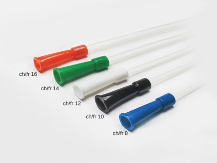 Katetr Nelaton CH10, ženský, 18cm, sterilní, černá 100 ks