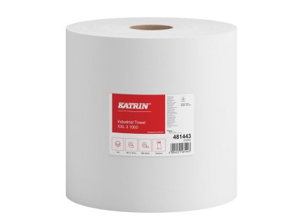 KATRIN XXL3 průmyslová role 360m, 3-vrstvá, bíla, 1000 útržků