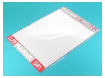 Tamiya 70126 Clear Pla-Plate 0.2mm B4 *5