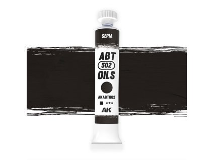 AK Oil paints Sepia