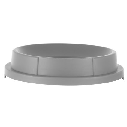 Víko s otvorem na kulatý kontejner 120 l, AmerBox, pro 691038, Světle šedá, ⌀570x(H)135mm | HENDI, 691052