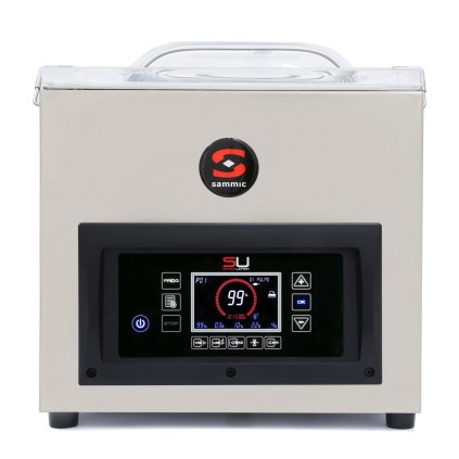 Vakuový balicí stroj SU-316P s portem pro tiskárnu a Bluetooth, Sammic, 230V/320W, 384x465x(H)403mm | HENDI, 1140732