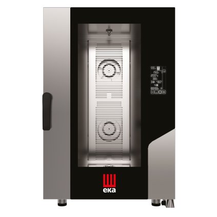 Konvektomat - parní, elektrický, 11xGN 1/1, 15.5 kW, 400V, 730x785x1130 mm, inox | EKA, Millennial Black Mask
