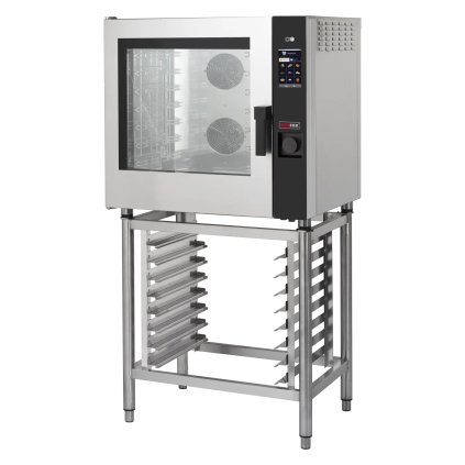 Konvektomat elektrický 7x GN 1/1, 12,6 kW, nástřik, dotykový, automatická mytí, levé dveře | REDFOX - MPD 0711 X ELAM