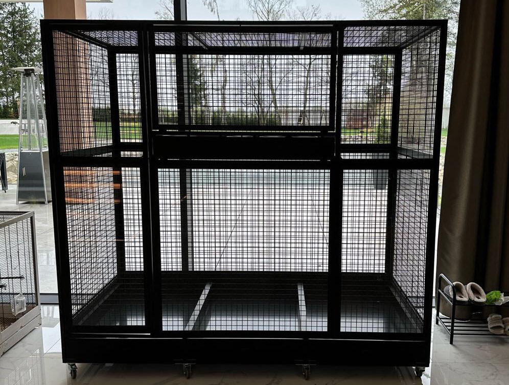 Aluhobby voliéra černá