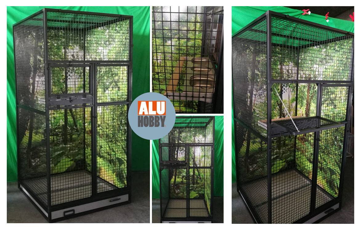 voliéra pre amazoňana