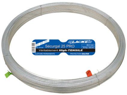 Drát vysokopevnostní SECURGAL 25 PRO Ø 2,5 mm