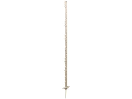 Tyč plast 2 nášlapy, 140 cm nad zemí, 14 úchytů