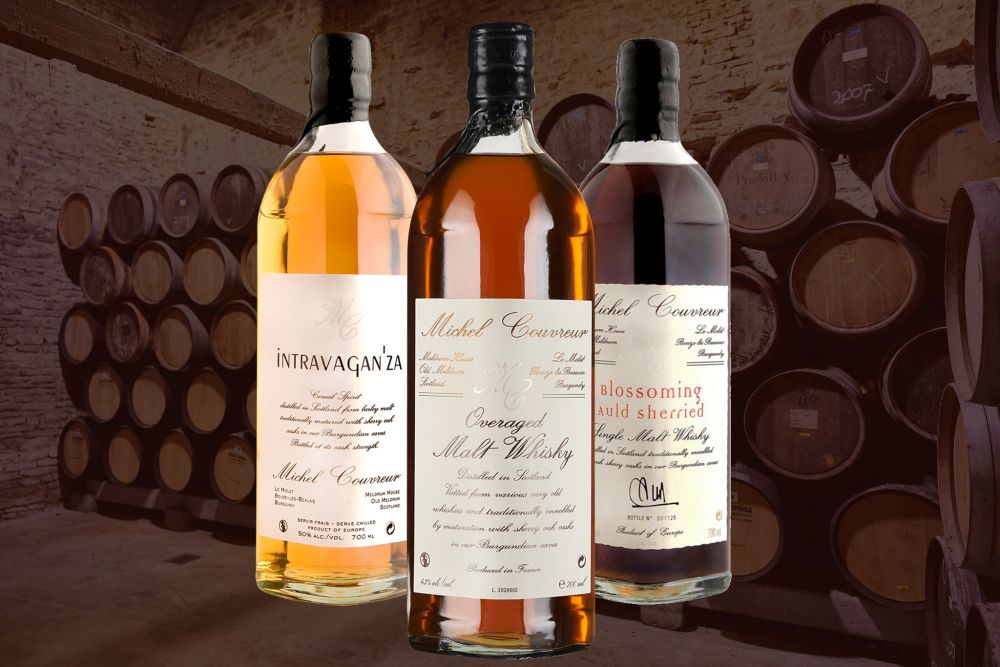 Whisky Michel Couvreur, není skotská jako skotská