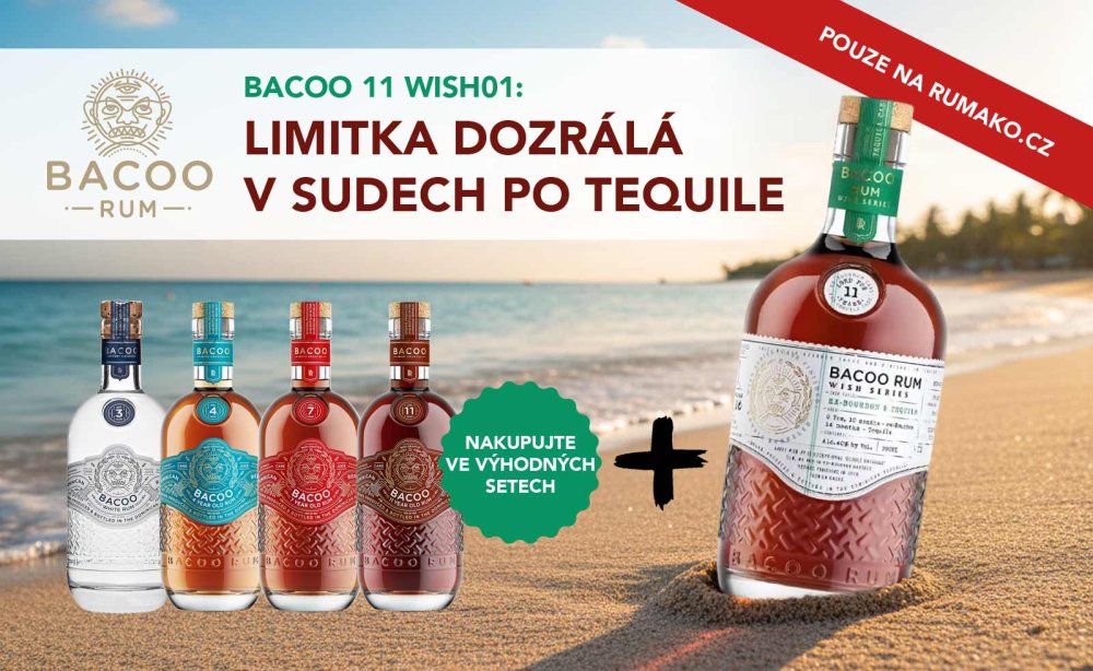 Bacoo 11 WISH01: limitka dozrálá v sudech po tequile