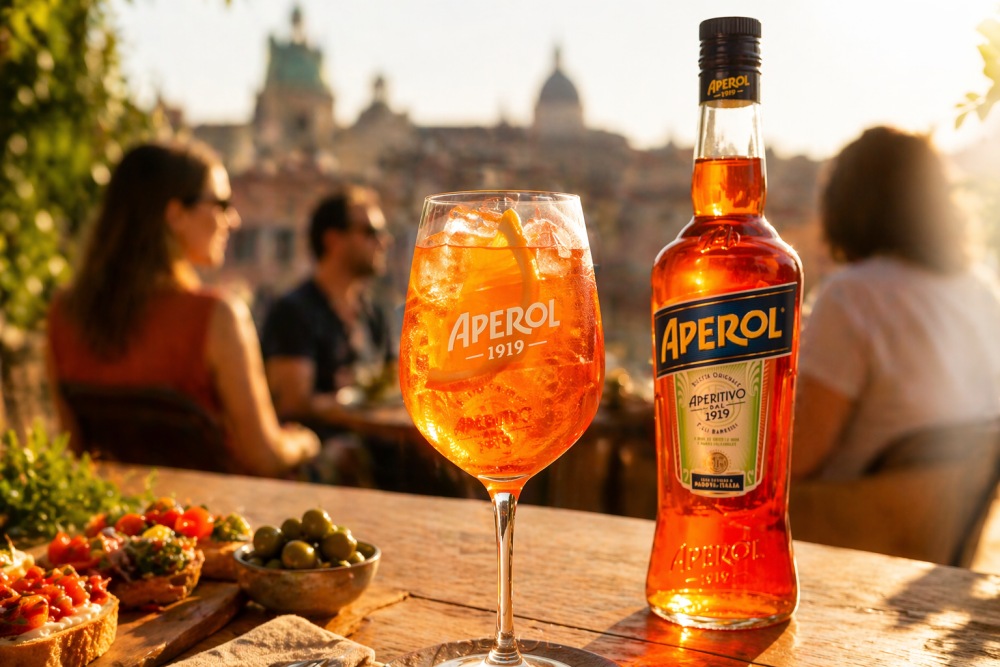 Aperol Spritz: Originální italský recept a příběh ikonického aperitivu