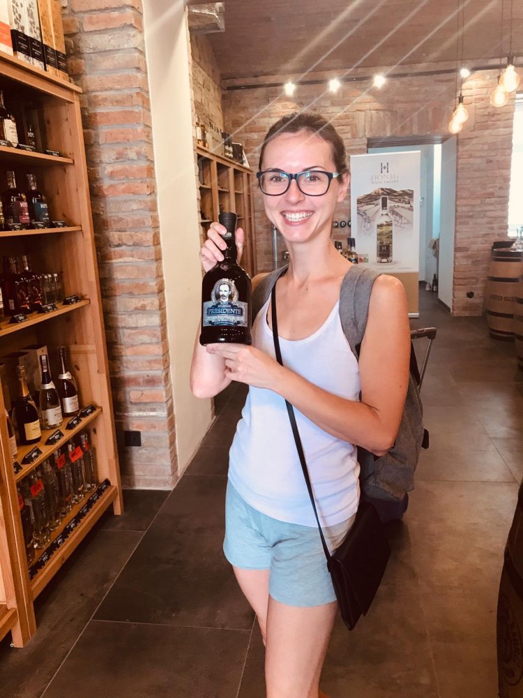 Výherkyně soutěže o rum Presdente - Eva B.