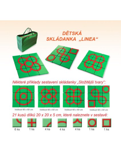 160033 detska skladanka linea