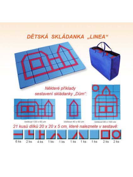 160034 detska skladanka linea