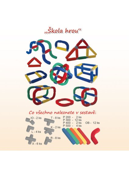 MI002 stavebnice mija skola hrou