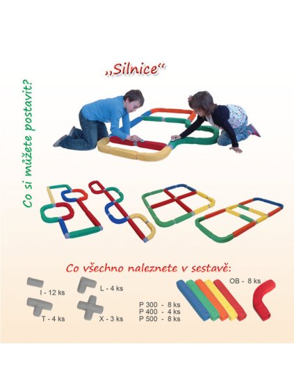 MI010 stavebnice mija silnice