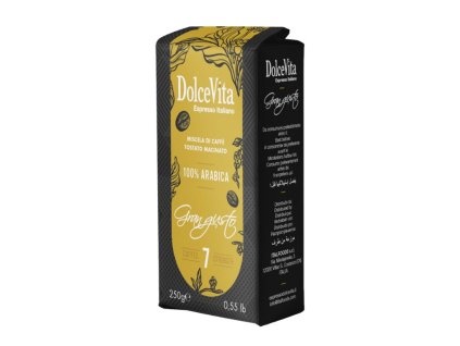 dolce vita gran gusto ground coffee 250g
