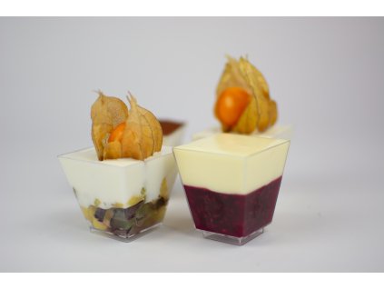 Horké maliny s vanilkovým dipem (Finger)