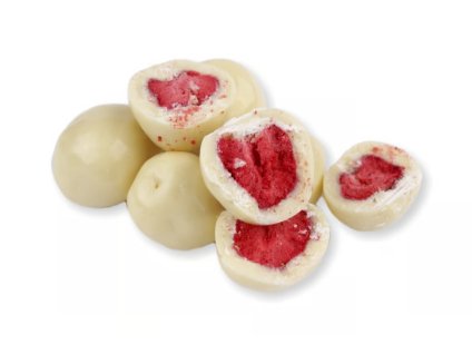 Jahoda v čokoládě Mléčná/bílá čokoláda (Finger)