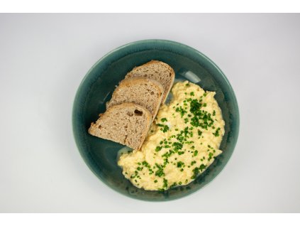 (3 vejce) Míchaná vajíčka na francouzský způsob 